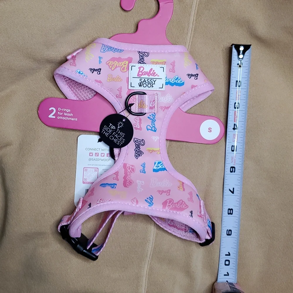 Pink Barbie Dog Harness‎